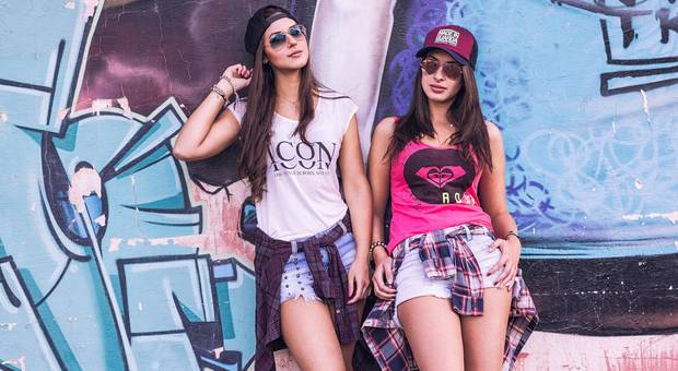 Retratos de Nicole e Nadine