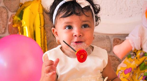 Gianna Alesska de Primer Añito.