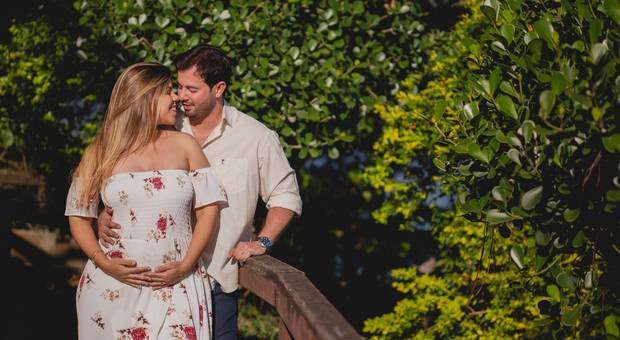 Gestante de A Espera de Laura - Leandro & Sabrina