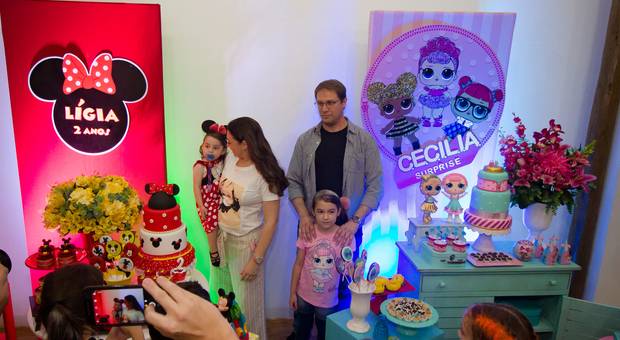 ANIVERSARIO de ANIVERSÁRIO CECILIA & LÍGIA