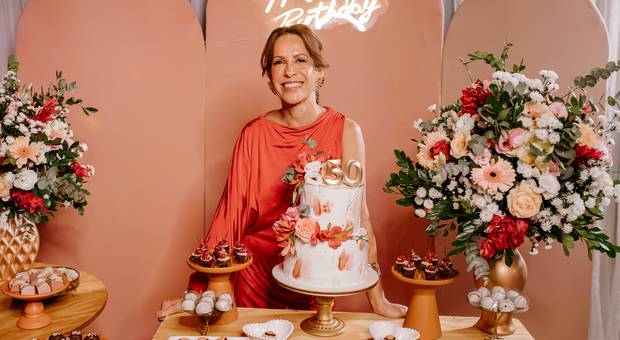 Aniversário de Cynthia 50 anos