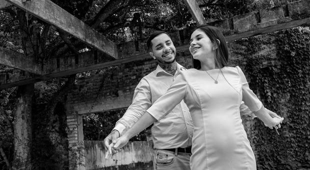 Gestantes de Théo à caminho