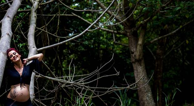 Gestantes de Tatiana esperando Alana