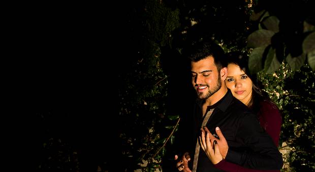 Ensaios de Aryelli + Bruno