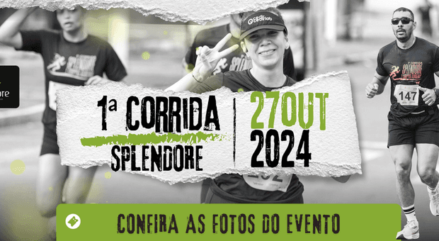 Publicidade de 1ª Corrida Splendore 2024