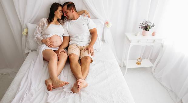 Gestante de Nayara e sua Luiza