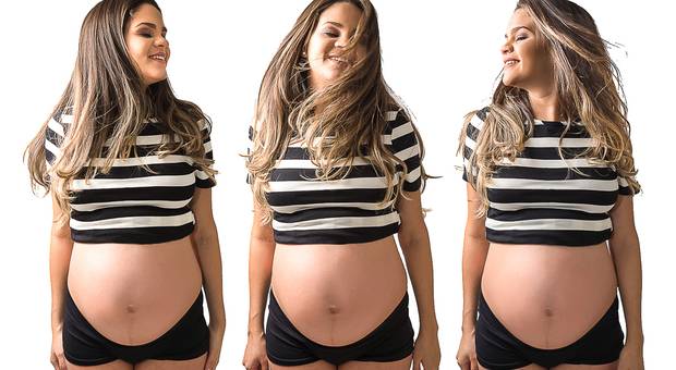 Gestante Estúdio de Jessica