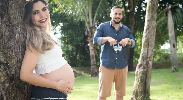 Gestante Estúdio e Externo de Adrielly