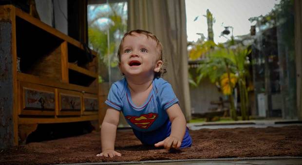 Infantil de Aniversário do primeiro ano do Toni