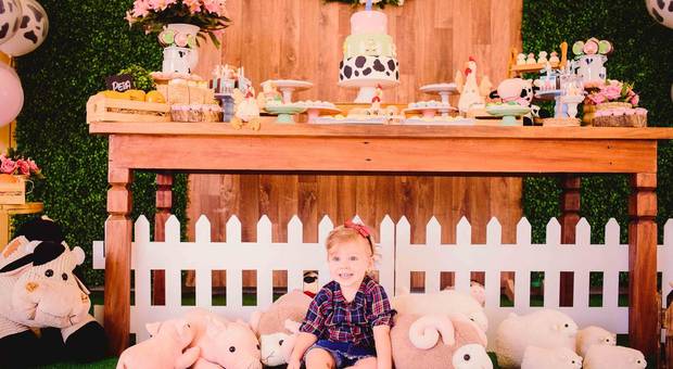 Infantil de Aniversário 2 anos Laryssa