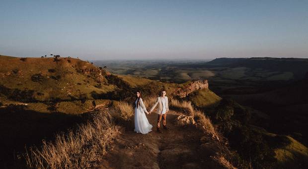 Ensaios de Casais de Mayara e Gabriel