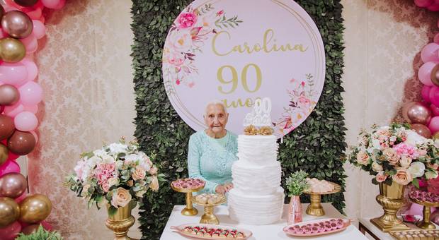 Aniversarios de CAROLINA 90 ANOS