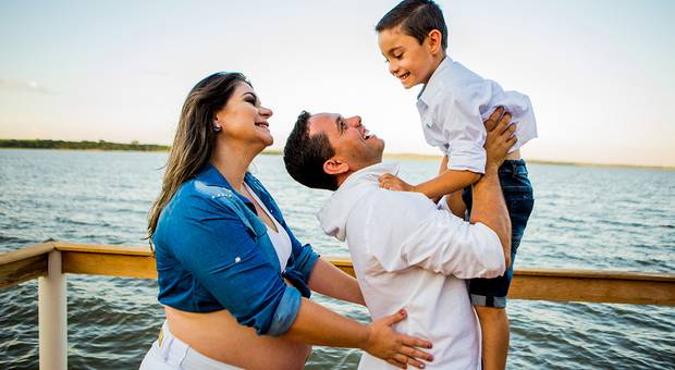 Ensaio Gestante de A Espera do Arthur