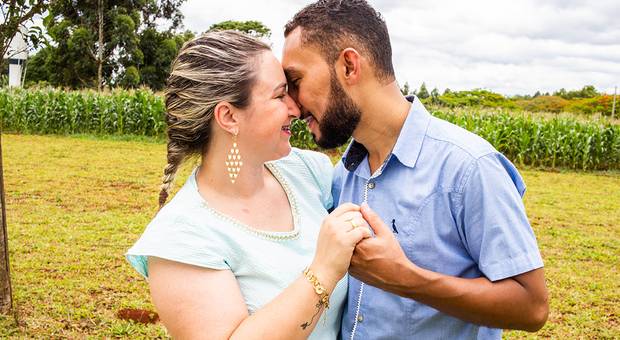 Noivado de Adriana e Rafael