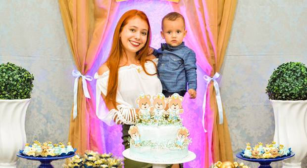 Aniversarios de Samara 14 Anos e Enzo 1 Ano