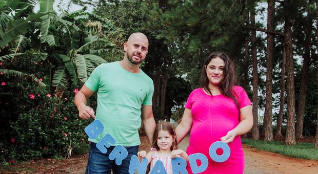 Ensaio Gestante de A ESPERA DE BERNARDO