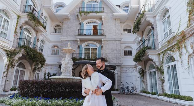 Pré-Wedding de Lorrany e Pedro - Ensaio Pré-Wedding no Hotel Colline de France 