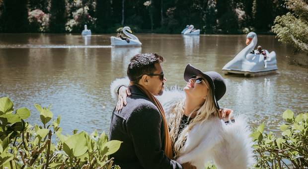 Ensaio em Gramado de Ensaio de Lua de Mel em Gramado - Jéssica e Paulo