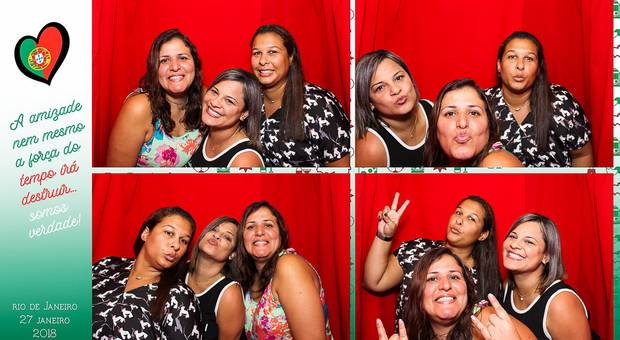 Cabine de Fotos de Festa de despedida do Br