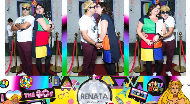 Fotos Espelho Mágico de Renata nos anos 80