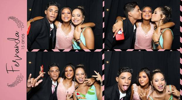 Cabine de Fotos de Cabine de fotos - 15 anos Fernanda