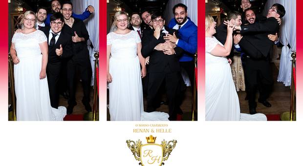 Fotos Espelho Mágico de ESPELHO MÁGICO DE FOTOS - HELLE E RENAN