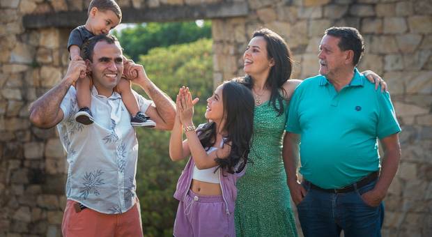 Família de Tamara + Fabiano + Davi e Júlia 