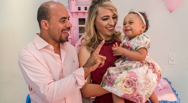 Aniversários   de Laura em seu 1º aninho 