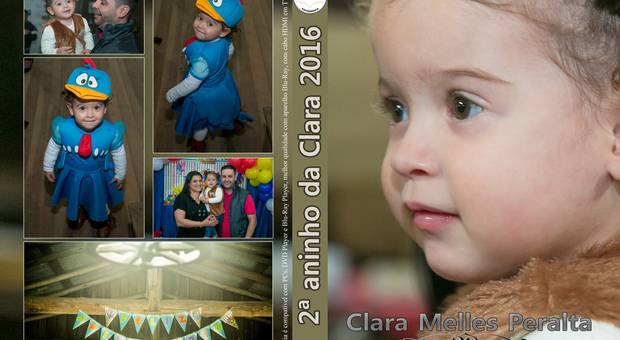 Aniversário de 2ª Aninho da Clara