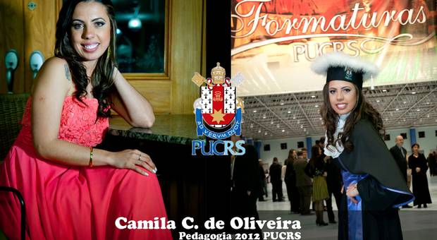 Formatura de Formatura Camila Oliveira - PUCRS