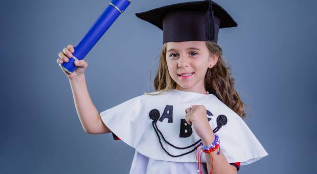Formatura Kids de Ensaio Estúdio Escola Recanto do Pequeno Príncipe  