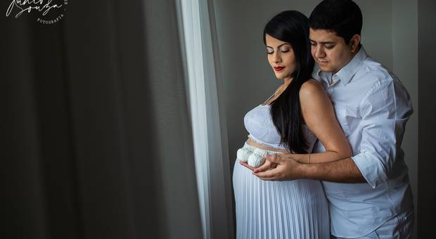 Gestante de A espera de Carla