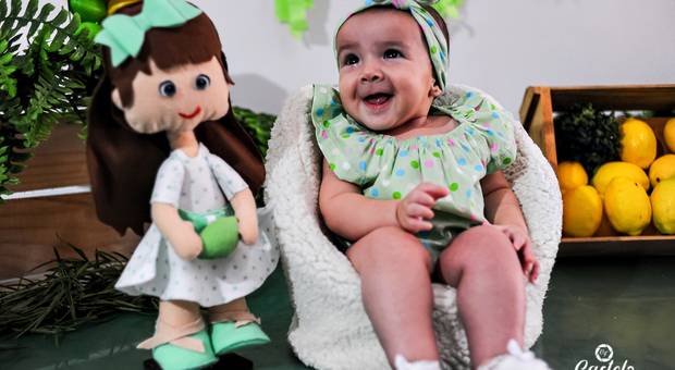 ACOMPANHAMENTO MENSAL de HELENA 4 MESES