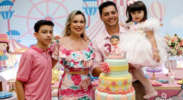 ANIVERSÁRIO INFANTIL de HELENA 3 ANOS