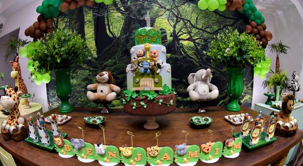 ANIVERSÁRIO INFANTIL de BENJAMIN 1 ANO