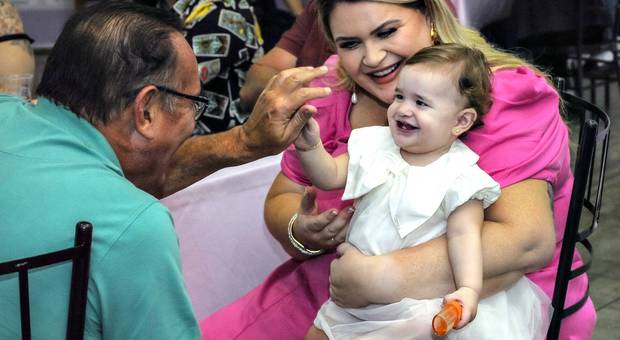 ANIVERSÁRIO INFANTIL de Aurora 1 Ano