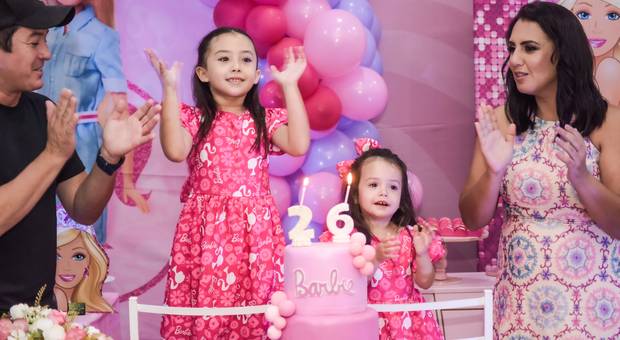 ANIVERSÁRIO INFANTIL de Aniversário Ágatha e Gabriela