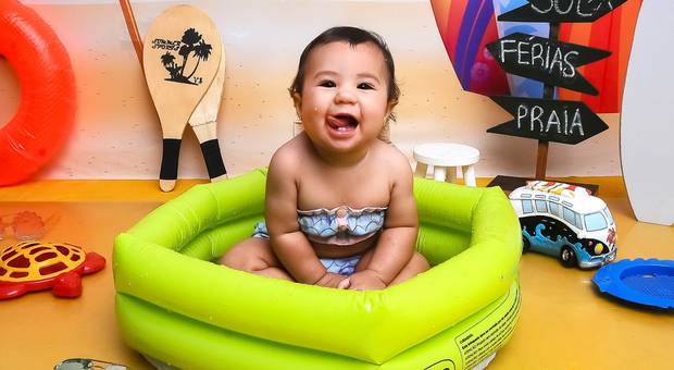 ACOMPANHAMENTO MENSAL de LÍVIA 9 MESES