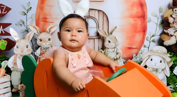 ACOMPANHAMENTO MENSAL de MAITÊ 8 MESES