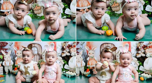 ACOMPANHAMENTO MENSAL de ALICE E LARA 8 MESES