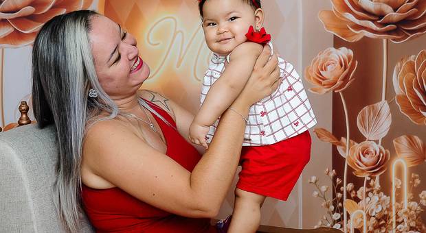 ACOMPANHAMENTO MENSAL de MAITÊ 9 MESES
