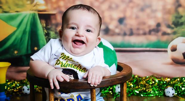 ACOMPANHAMENTO MENSAL de LUCAS 4 MESES