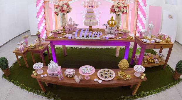 ANIVERSÁRIO INFANTIL de ALICE CONTA 1