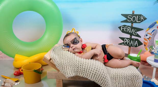 ACOMPANHAMENTO MENSAL de JULIE 4 MESES