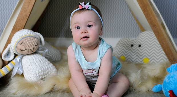 ACOMPANHAMENTO MENSAL de MAITÊ 8 MESES