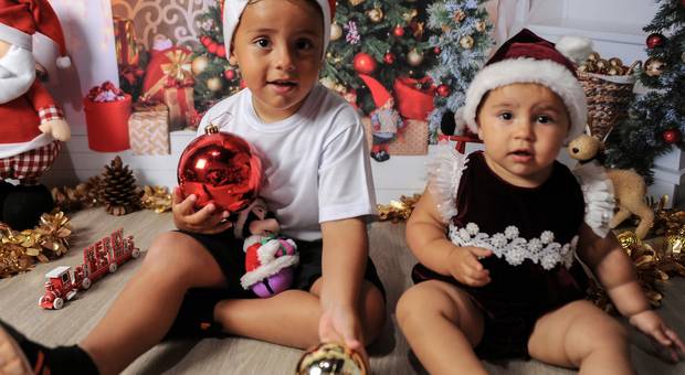 ENSAIOS TEMÁTICOS de ENSAIO NATAL ALICE E ENZO