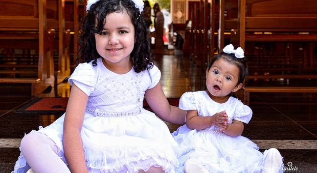 BATIZADO de BATIZADO MANUELA E MAIA