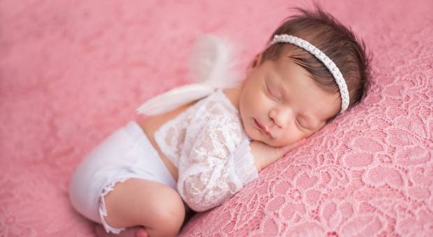 |NEWBORN - MENINAS| de MANTA ROSA EM RENDA