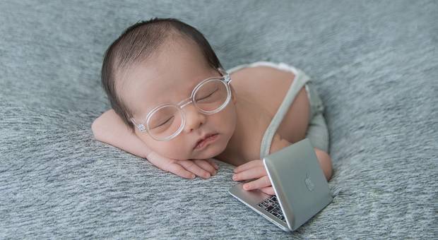 |NEWBORN - MENINOS| de MANTA - CINZA