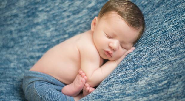 |NEWBORN - MENINOS| de MANTA AZUL RAJADA